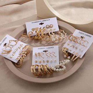 Faxhion 36-Piece Earring Set