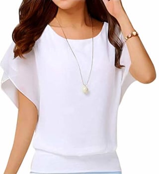 Neineiwu Women's Chiffon Blouse