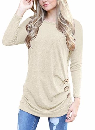 Yincro Casual Button Blouse