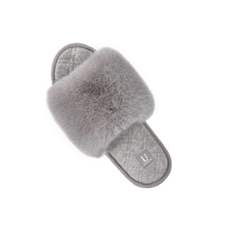 LongBay Women's Fuzzy Faux Fur Slippers