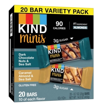 Dark Chocolate & Caramel Almond Minis