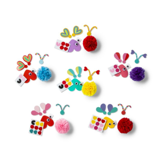 6pc Valentine's Day Create-Your-Own Love Bugs Kit - Mondo Llama