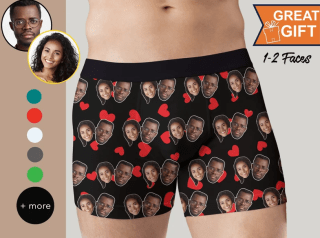 Custom Boxer Briefs with Faces