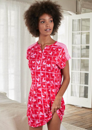 Lace Detail Nightgown