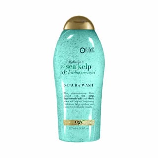 OGX Hydration + sea kelp & hyaluronic acid exfoliating body scrub, 19.5 Ounce