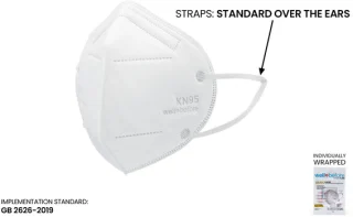 WellBefore KN95 Individually Wrapped