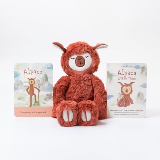 Slumberkins Alpaca Kin with Board Book