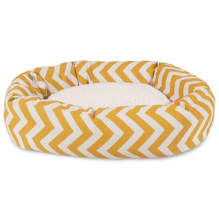 Majestic Pet Products Chevron Bolster Dog Bed