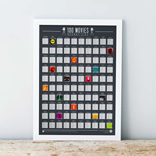 Gift Republic 100 Movies Bucket List Poster