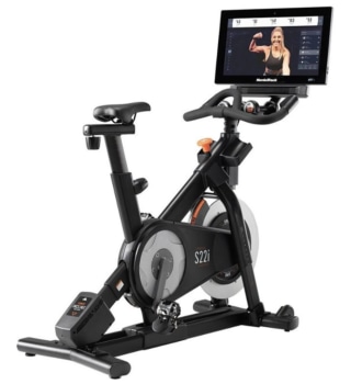 Exercise bike with computer screen shop