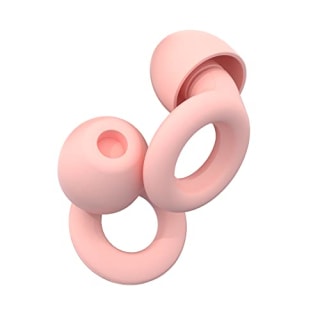Loop Quiet Ear Plugs for Noise Reduction - Super Soft, Reusable Hearing Protection in Flexible Silicone for Sleep, Noise Sensitivity & Flights - 8 Ear Tips in XS/S/M/L - 27dB Noise Cancelling - Pink