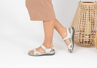 Orthofeet Women's Anatomical Two-way Strap Classic Sandals Malibu