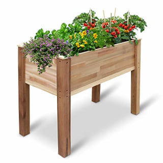 Jumbl Raised Canadian Cedar Garden Bed