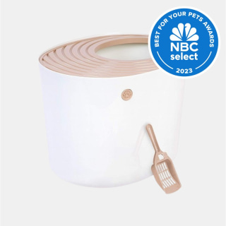 Iris Round Top Entry Litter Box