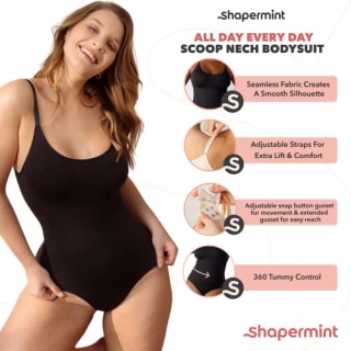 All Day Every Day Scoop Neck Bodysuit