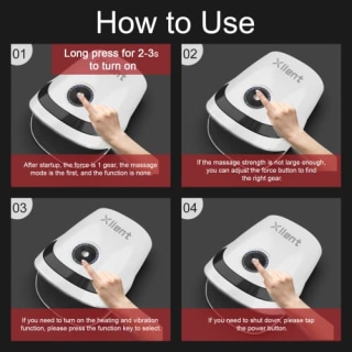 Xllent 2023 New Hand Massager with Compression &amp; Heating for Arthritis,Carpal Tunnel and Finger Numbness,Father's Day Gifts from Daughter/Wife,Fathers Day,Birthday Gifts for Women