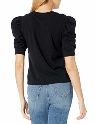 The Drop Mariko Puff-Sleeve Top