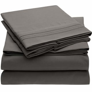 Mellanni Bed Sheet Set - Brushed Microfiber 1800 Bedding