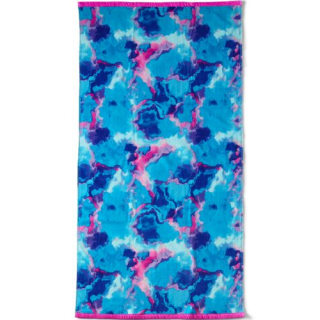 Lands' End Kids Printed Velour Beach Towel