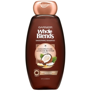 Garnier Whole Blends Smoothing Shampoo with Coconut Oil and Cocoa Butter Extracts