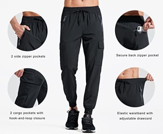 Libin Men's Lightweight Joggers