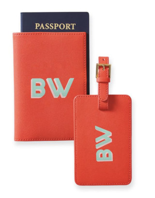 Luggage Tag and Passport Case