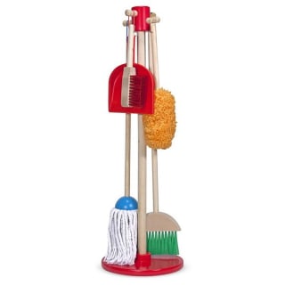 Melissa & Doug Let's Play House! Dust, Sweep & Mop Set