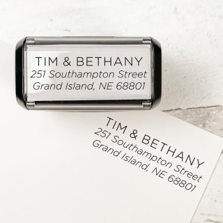 Personalized Return Address Stamp