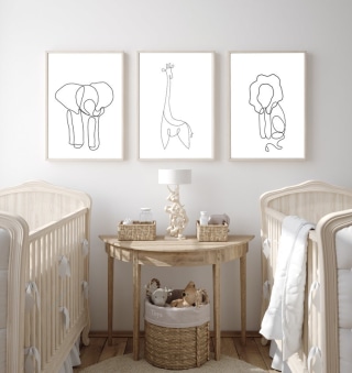 Nursery Safari Animals