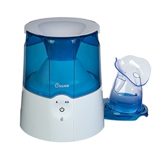 Crane 2-in - Personal Steam Inhaler & Warm Mist Humidifier