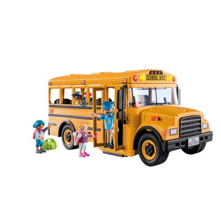 Playmobil School Bus Vehicle Playset