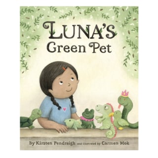 Luna's Green Pet