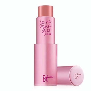 IT Cosmetics Je Ne SAIS Quoi Lip Treatment, Rose - Anti-Aging Lip Balm - Reacts with Your Lips to Create a Customized Color - with Essential Oils & Antioxidants - 0.11 oz