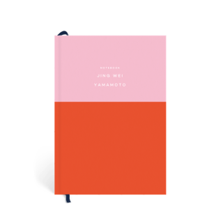 Colorblock Dotted Notebook