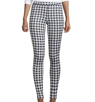 Lands' End High Rise Serious Sweats Fleece Lined Pocket Leggings