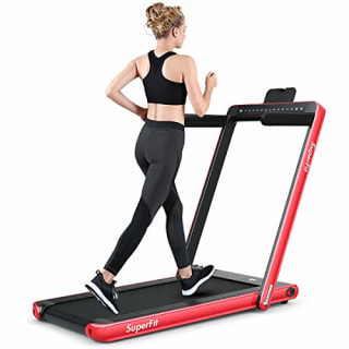 Gymax 2-in-1 Under-Desk Treadmill
