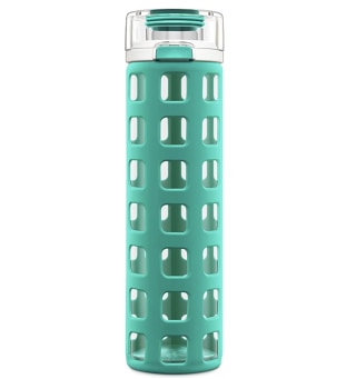 Ello Syndicate Glass Water Bottle with One-Touch Flip Lid