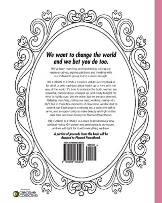 The Future is Female Adult Coloring Book