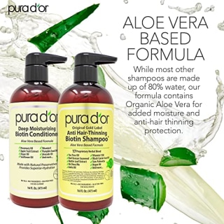 Pura D'Or Anti-Thinning Biotin Shampoo and Conditioner