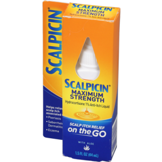 Scalpicin Maximum Strength Scalp Itch & Dandruff Relief Treatment