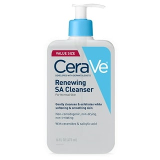 CeraVe SA Cleanser | Salicylic Acid Cleanser with Hyaluronic Acid, Niacinamide &amp; Ceramides| BHA Exfoliant for Face | Fragrance Free Non-Comedogenic | 8 Ounce