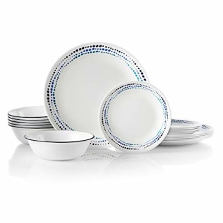 Vitrelle 18-Piece Service for 6 Dinnerware Set