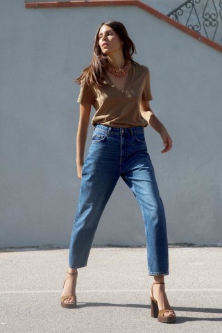 Zara Z1975 Mom Fit Jeans