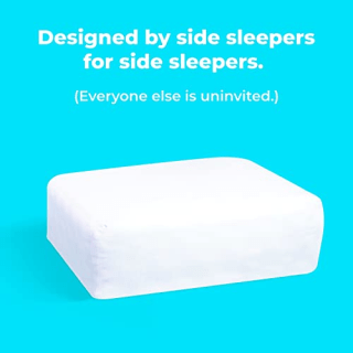 Pillow Cube Side Cube Pro - Most Popular (5\") Bed Pillows for Sleeping on Your Side, Cooling Memory Foam Pillow Support Head &amp; Neck for Pain Relief - King, Queen, Twin 24"x12"x5"