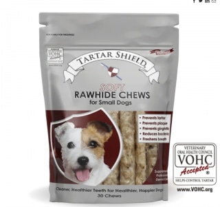 Tartar Shield Soft Rawhide Chews