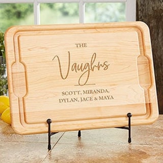 The Grill Personalized Maple Cutting Board- 12x17 - #18597