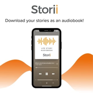 Storii - Record Your Memoir: Gift Box - 12 Months of Life Story Phone Service - Automatic Transcription - Guided Voice Journal and Memory Keepsake