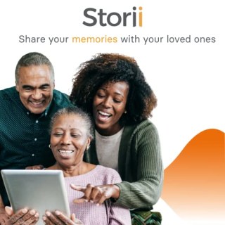 Storii - Record Your Memoir: Gift Box - 12 Months of Life Story Phone Service - Automatic Transcription - Guided Voice Journal and Memory Keepsake