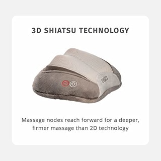 HoMedics 3D Shiatsu Massage Pillow
