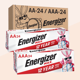 Energizer AA and AAA Batteries (48 Count)